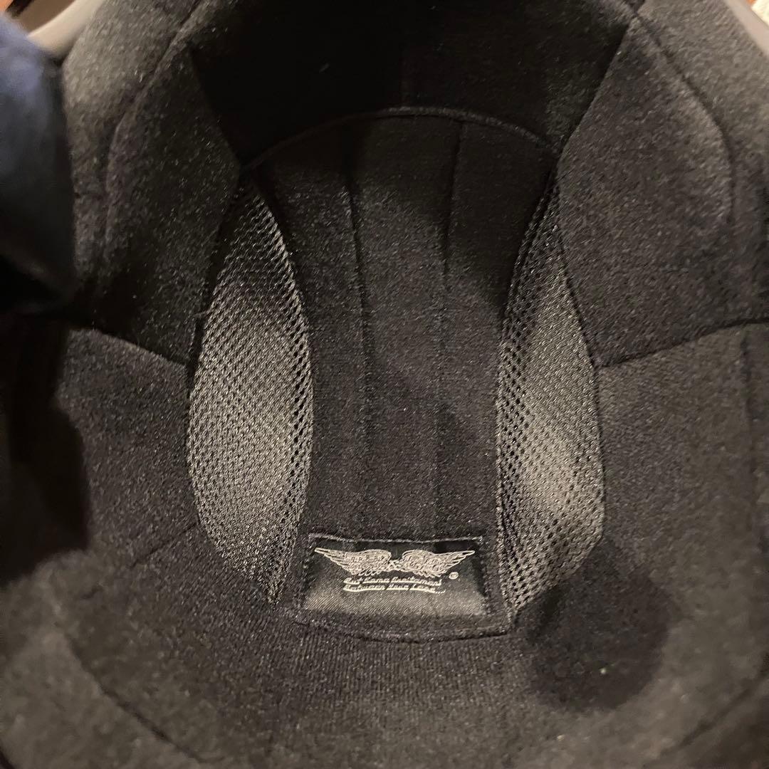 【美品】TT&CO. スーパーマグナム ジェットヘルメット 半ツヤブラック