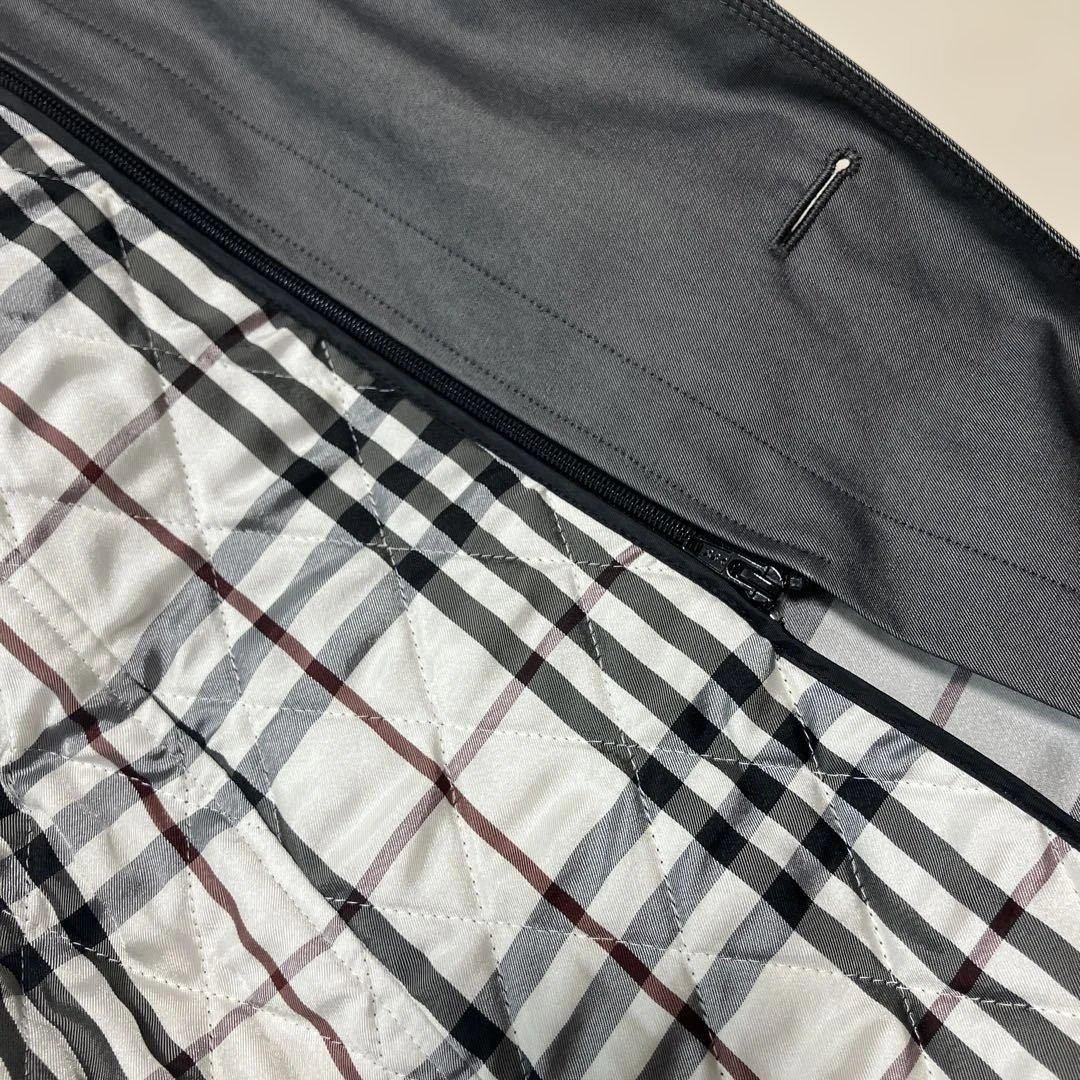 《美品》バーバリー　ブラックレーベル　ライナー付き　トレンチコート