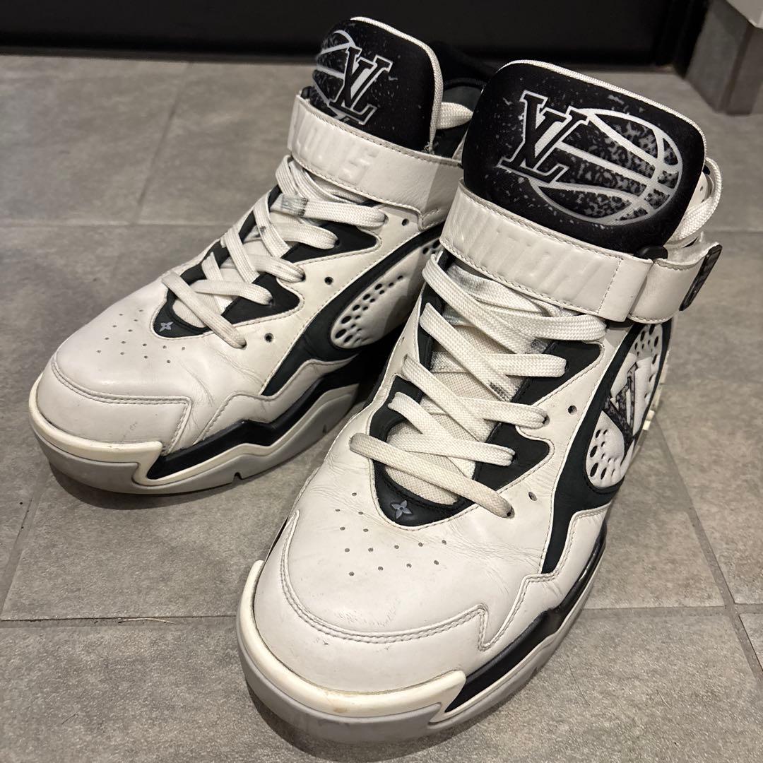 louis vuitton LVトレイナー2ライン　スニーカー　uk7.5