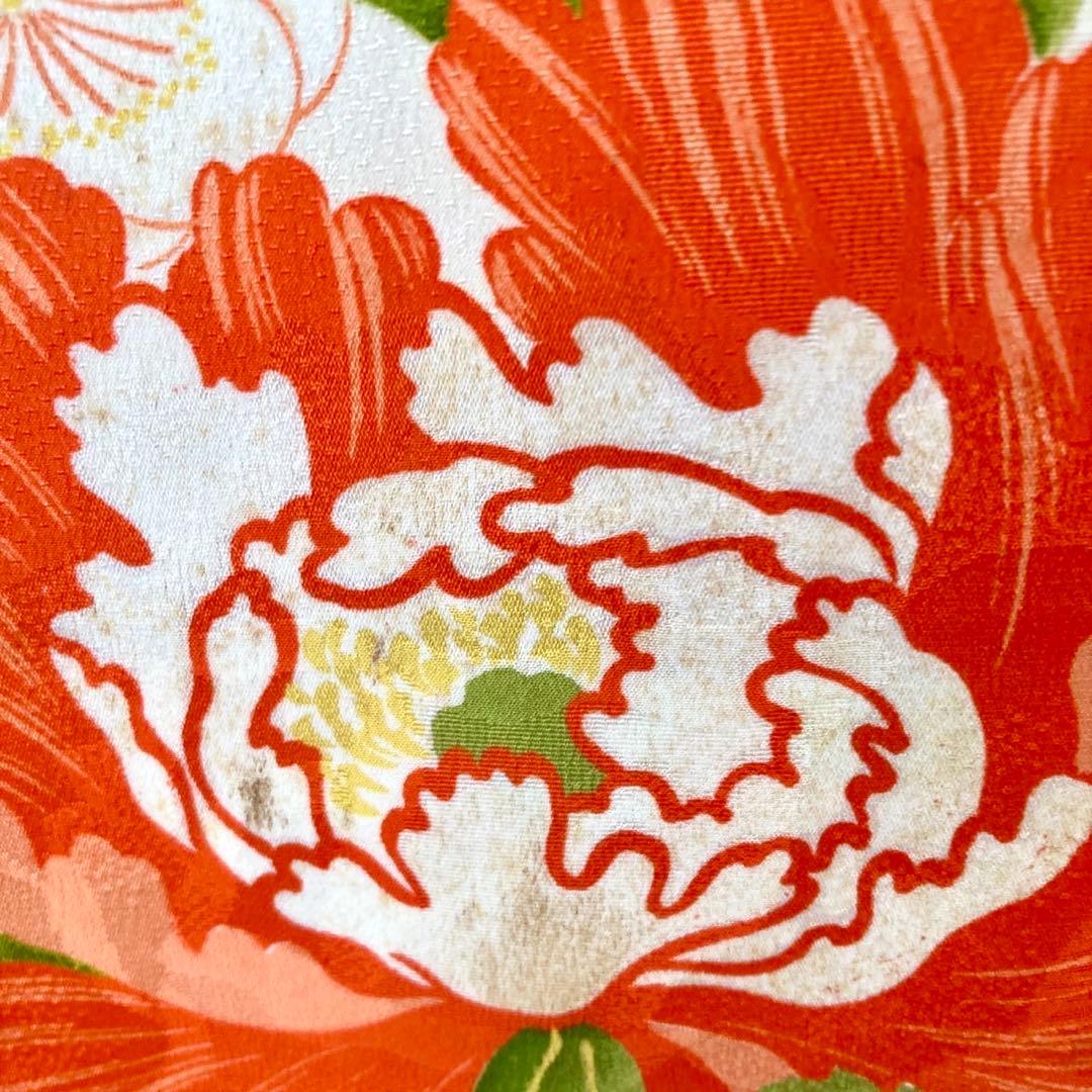 ★アンティーク　女の子　子供着物　3歳　七五三　　大正ロマン　NO48