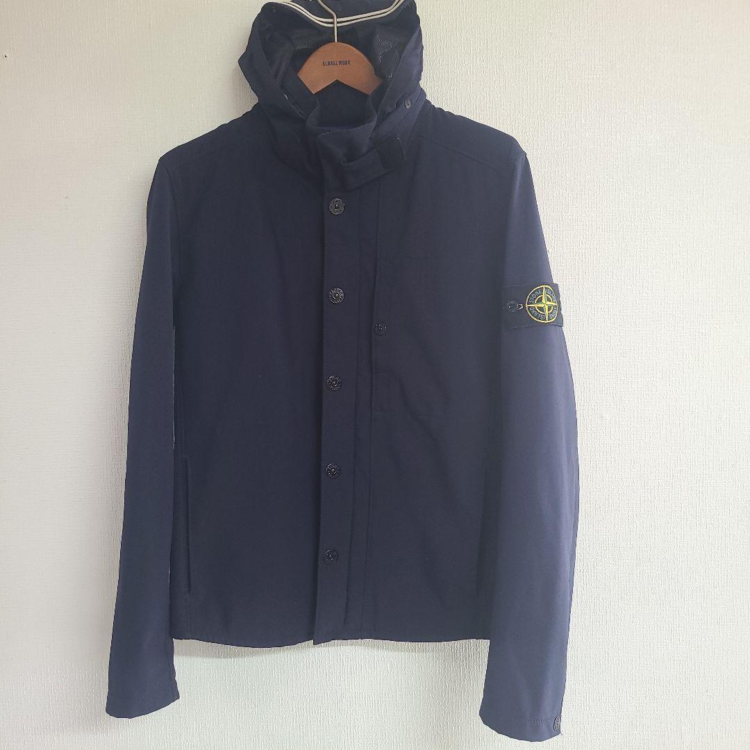 stone ストーンアイランド ソフトシェルジャケット S ネイビー