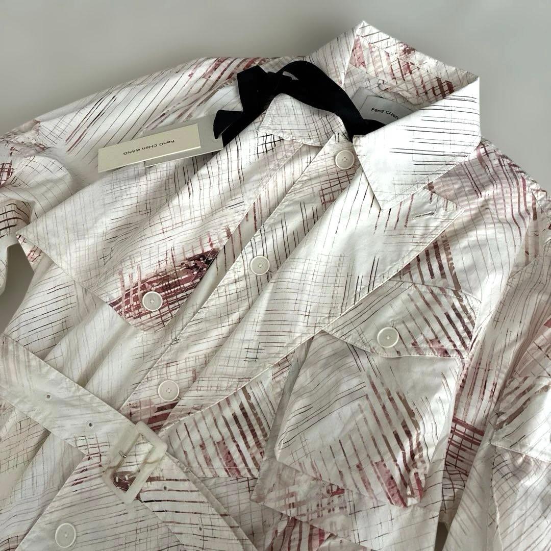 ✨新品 Feng Chen Wang フェンチェンワン 変形 トレンチコート