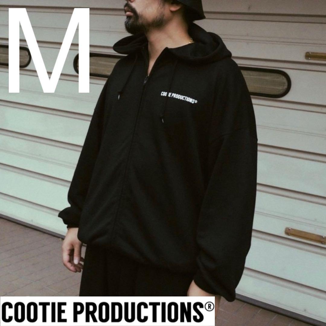 COOTIE PRODUCTIONS 定価26400円 ジップパーカー 黒 M
