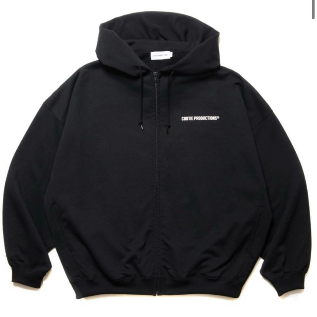 COOTIE PRODUCTIONS 定価26400円 ジップパーカー 黒 M