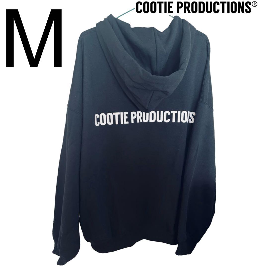 COOTIE PRODUCTIONS 定価26400円 ジップパーカー 黒 M