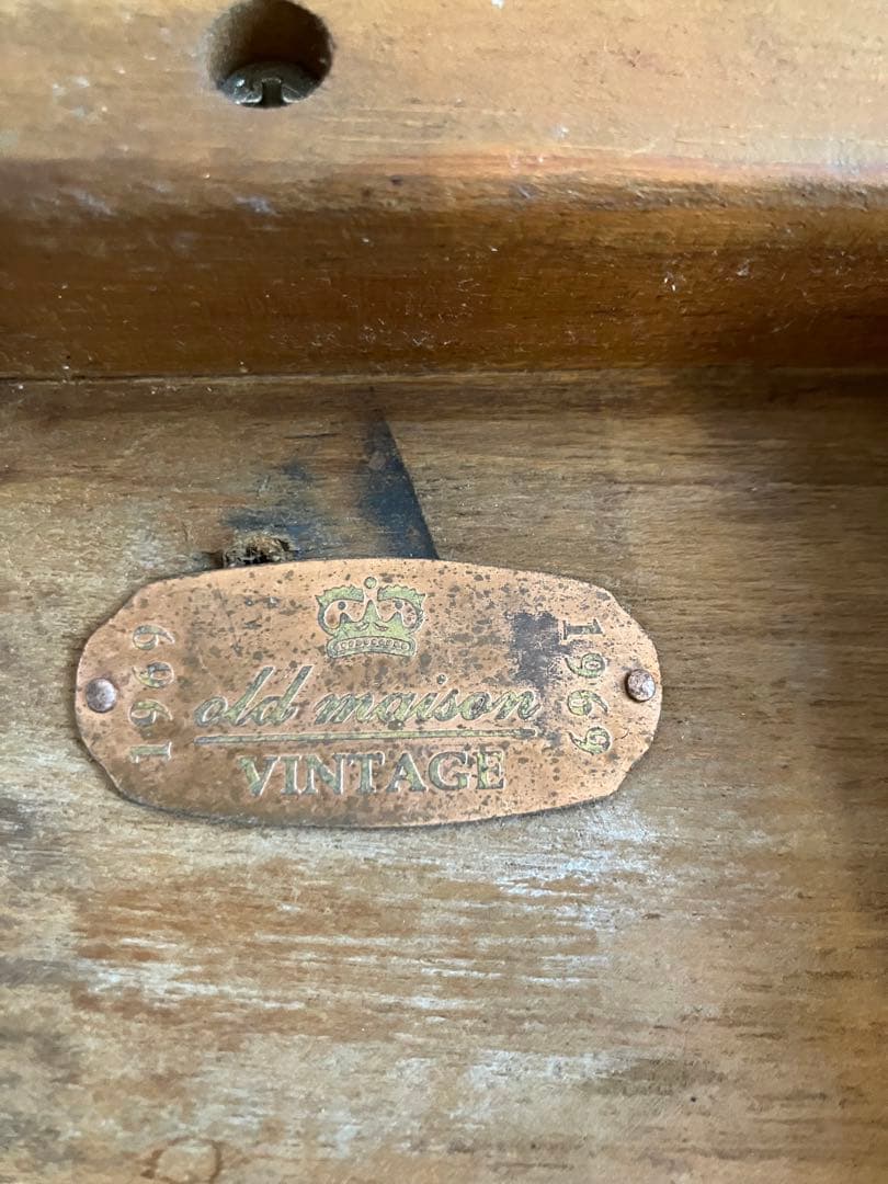 old maison VINTAGE スツール 丸椅子