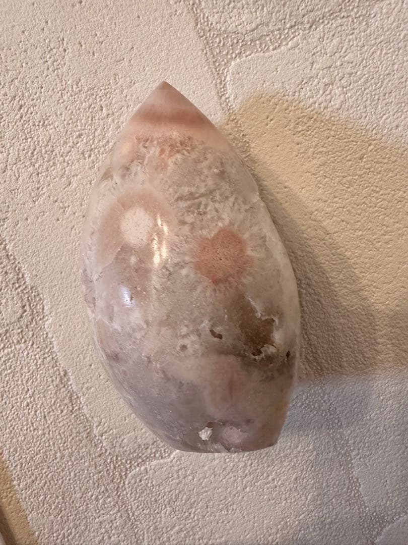 高品質　インカローズ　ロードクロサイト　タワー　六角柱