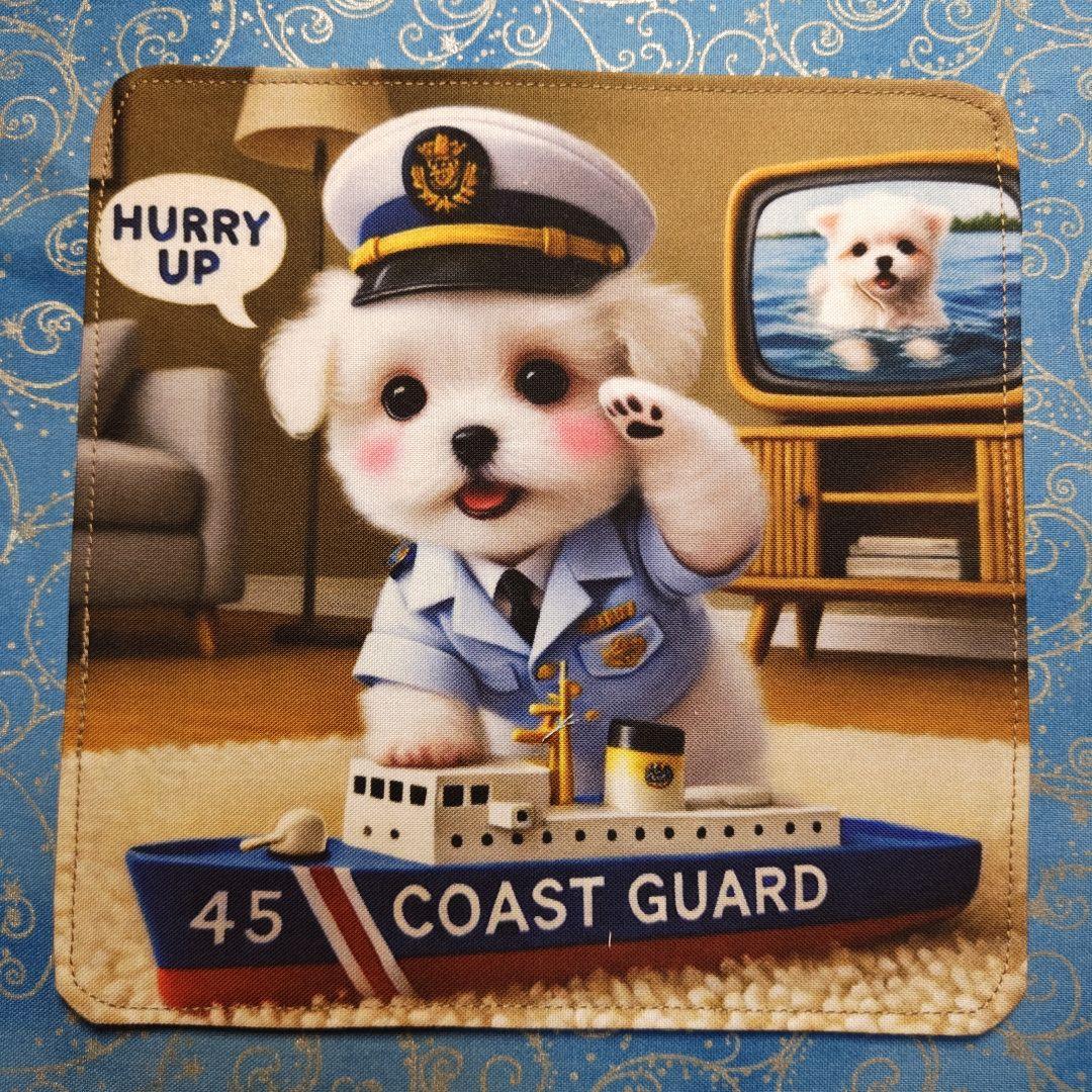 りあ　ハンカチ12枚 パネル22枚　マルチーズちゃん柄　34枚