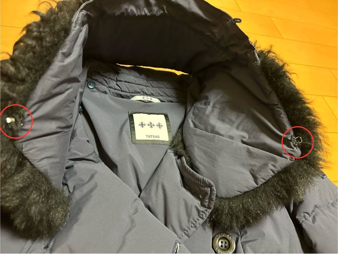 TATRAS ダウンコート　ノーリーズ別注