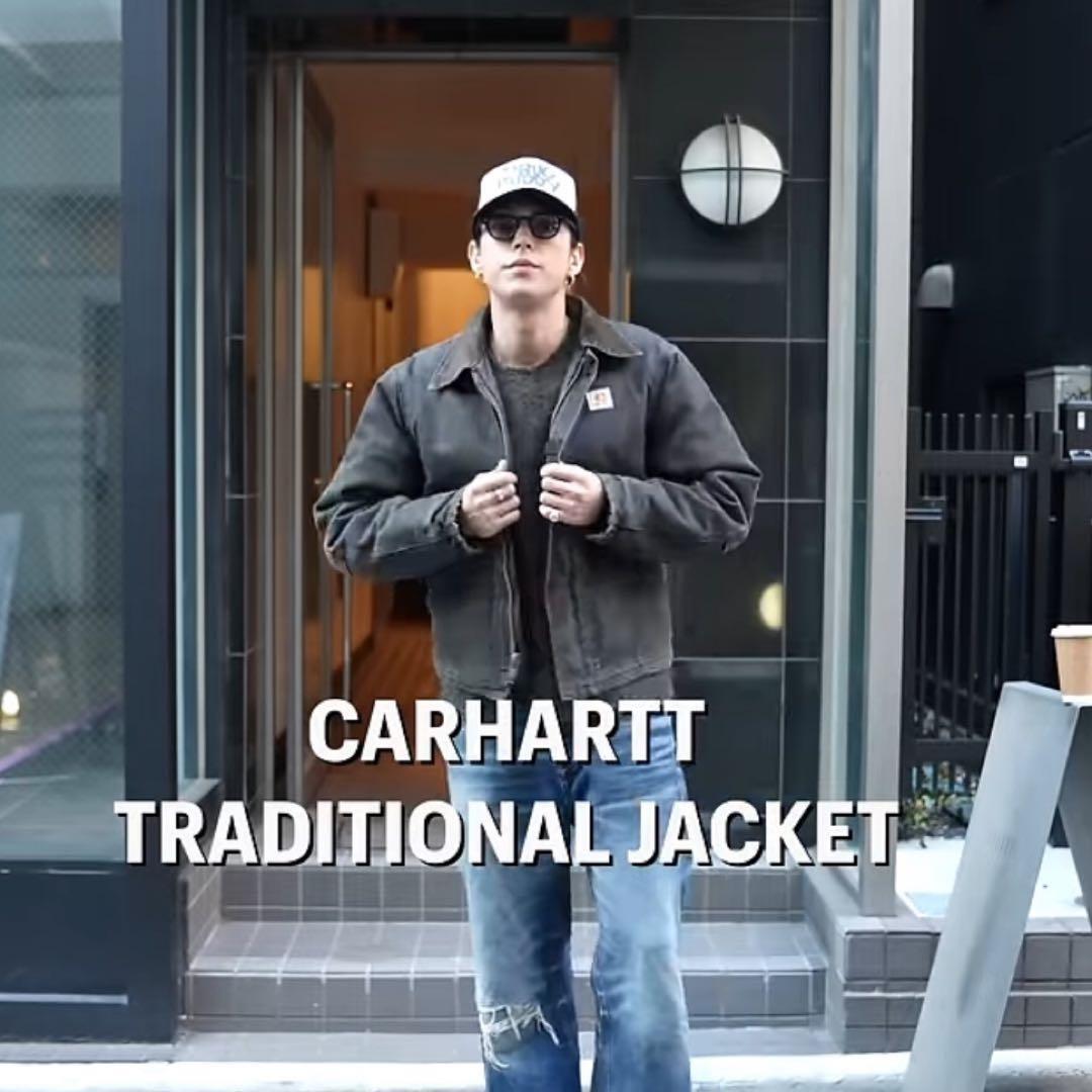 ⭐️Carhartt トラディショナルジャケット80s usa製　デトロイト