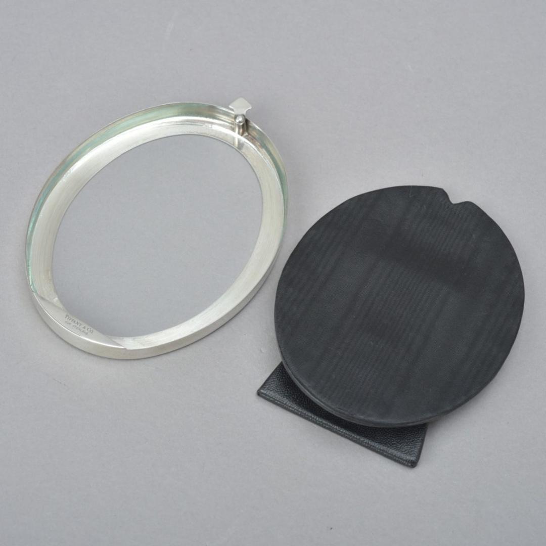 磨き済み/美品 ティファニー フォトスタンド SV オーバル 925 保存袋付