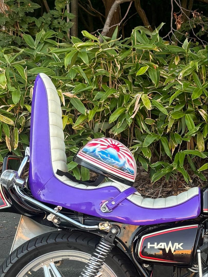 cb250t cb400t ホーク 三段シート