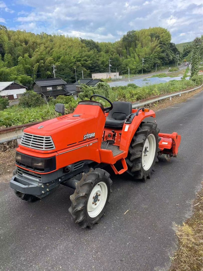 m*u様 中古 クボタ トラクター X-20 4WD 時間数約854h 20馬力