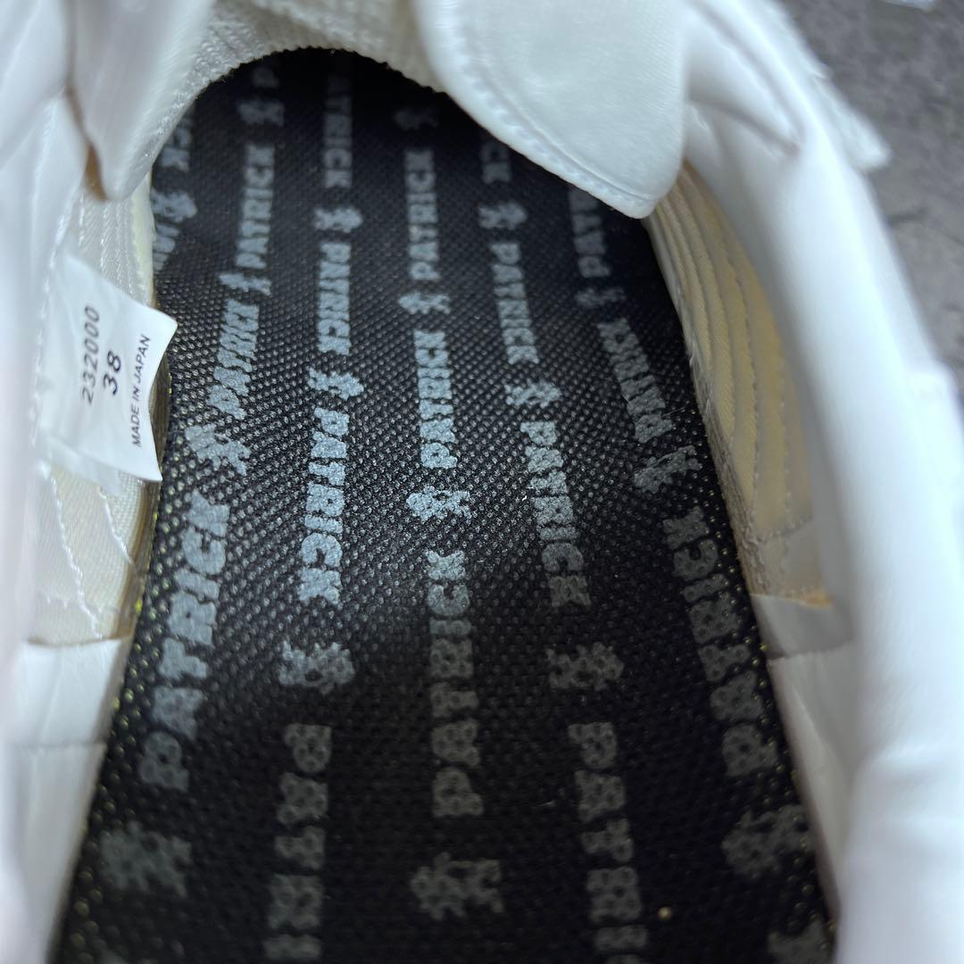 訳あり良品【パトリック】（38）スニーカー スタジアム グレー ナイロン