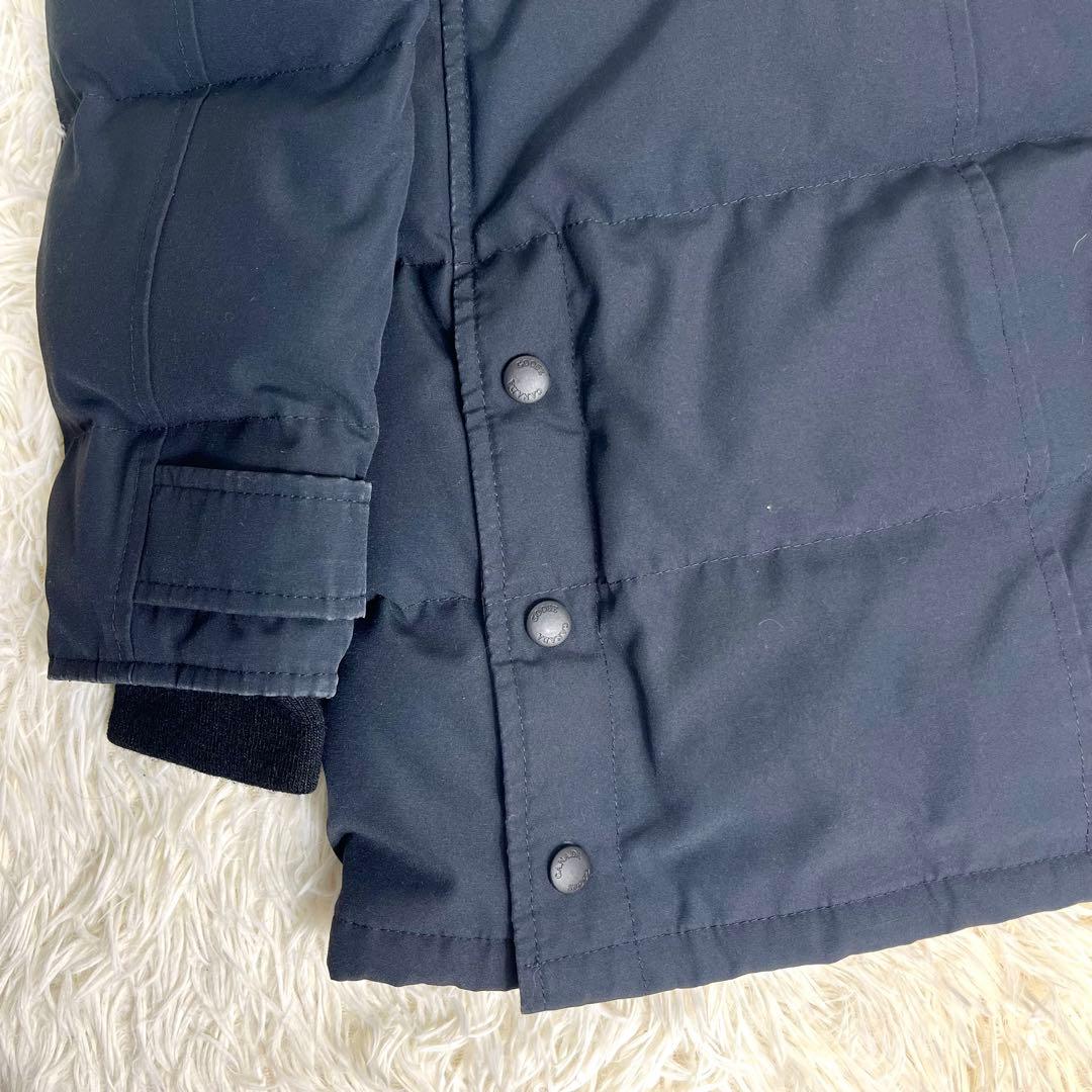 【美品/正規品】カナダグース シェルバーンパーカ ダウンジャケット 紺色 XS