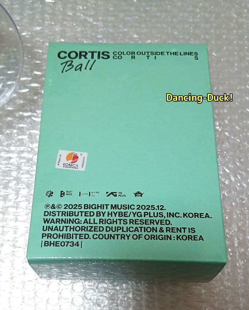 ④ 新品未開封 Ball ver 1個 CORTIS アルバム CD ケース付き