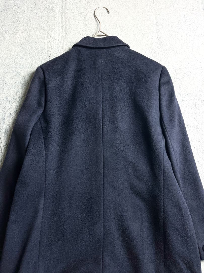 【Leilian】レリアン カシミヤ100% 4B ロングジャケットコート 15