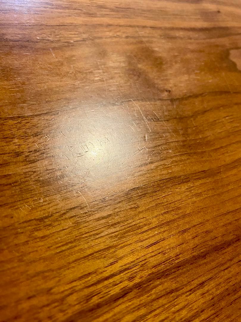 ニトリ　リラックスワイド　リビングダイニングテーブル　90WN-MBR