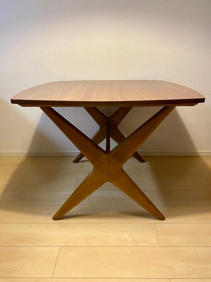 ニトリ　リラックスワイド　リビングダイニングテーブル　90WN-MBR