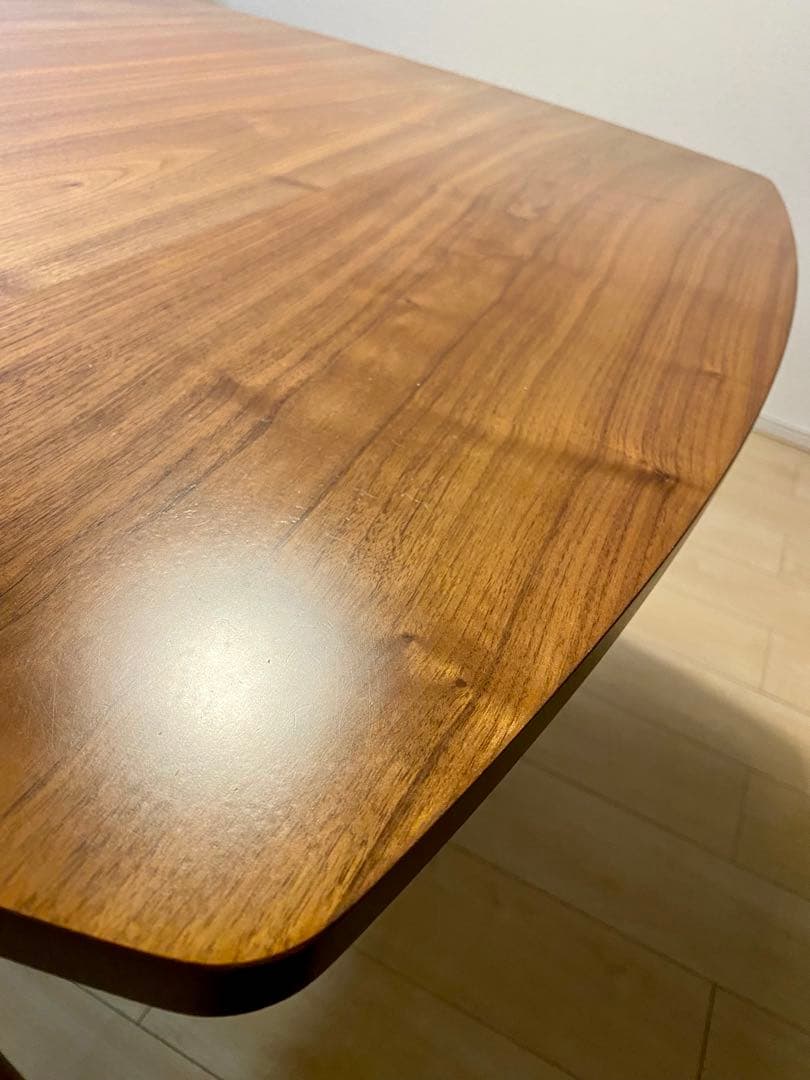 ニトリ　リラックスワイド　リビングダイニングテーブル　90WN-MBR