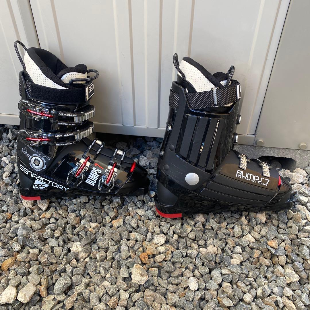 【美品_即日発送】GENFACTORY BUMPS 7 スキーブーツ26.0cm