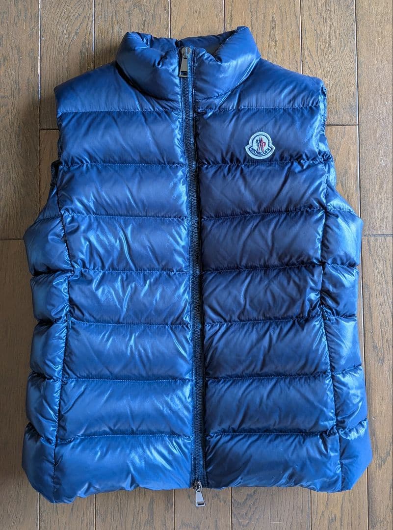 モンクレール　ダウンベスト　サイズ1 NAVY