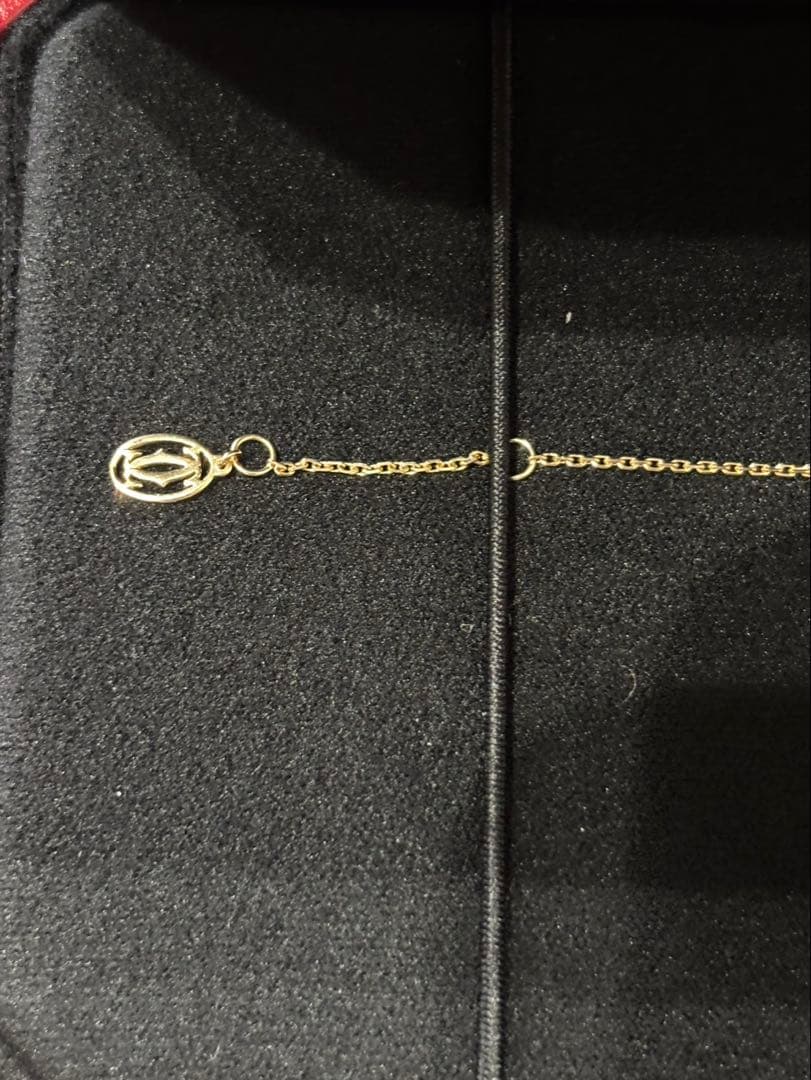 Cartier ブレスレット ダムールPG 証明書付き