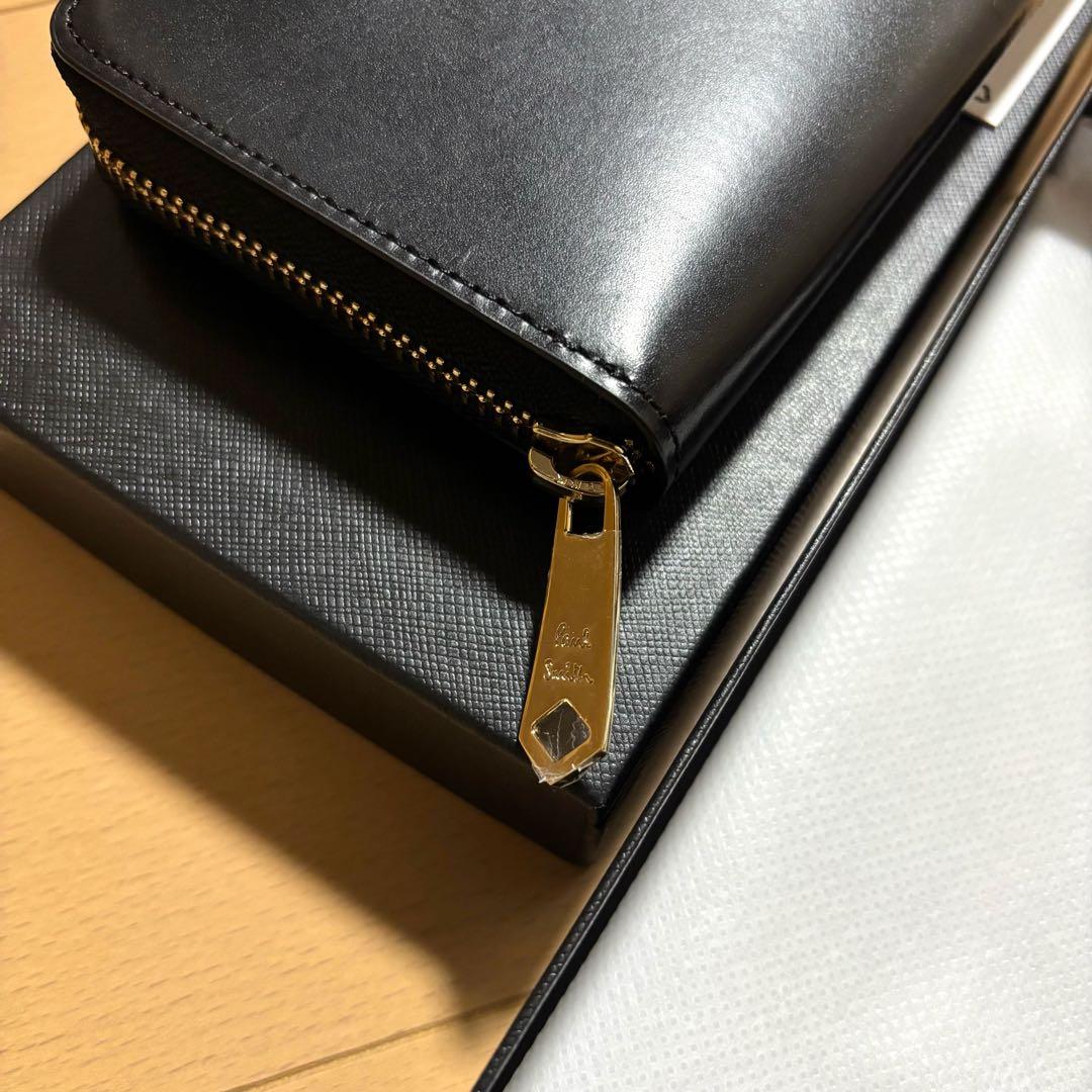 Paul Smith マルチストライプタブ　長財布　ラウンドジップ　新品未使用