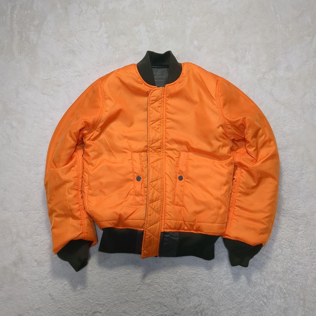✨美品！ALPHA INDUSTRIES MA-1 S レプリカグレー 短丈