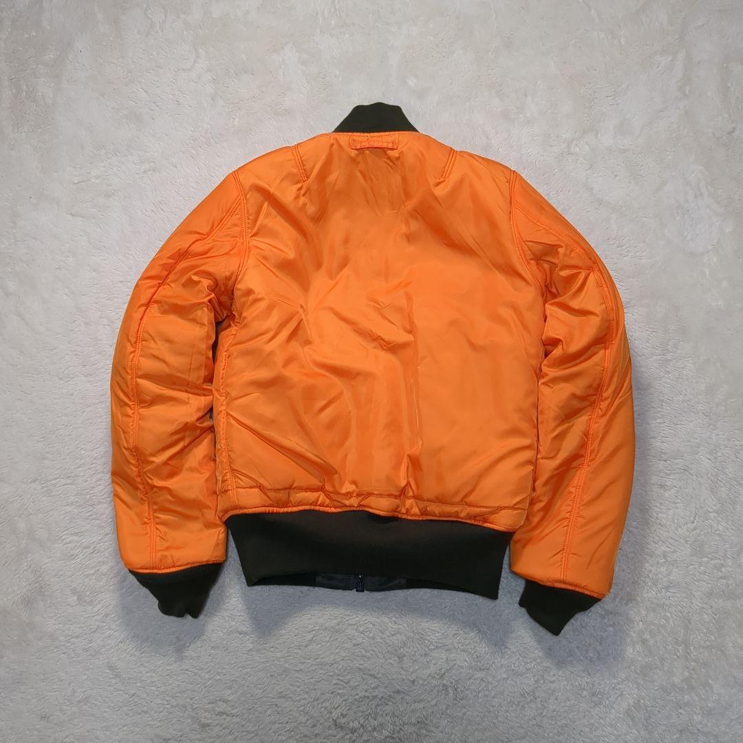 ✨美品！ALPHA INDUSTRIES MA-1 S レプリカグレー 短丈