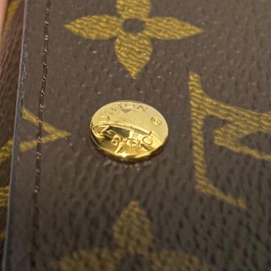 ☆美品☆ルイヴィトン モノグラム 折り財布 ポルトモネビエトレゾール ウォレット