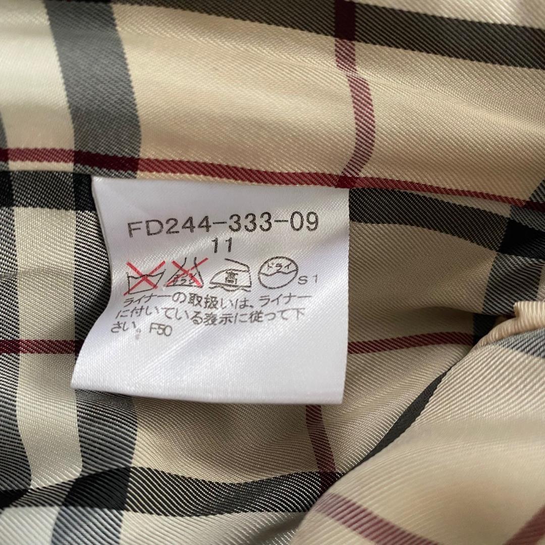 バーバリーロンドン トレンチコート ノバチェック Lサイズ ライナー ベルト付き