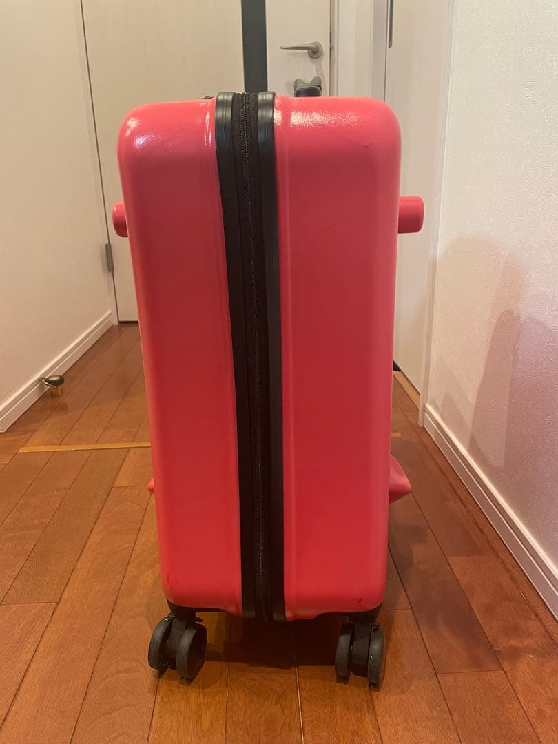 NORICCO ノリッコ 子どもが乗れる キャリーケースM 　ピンク