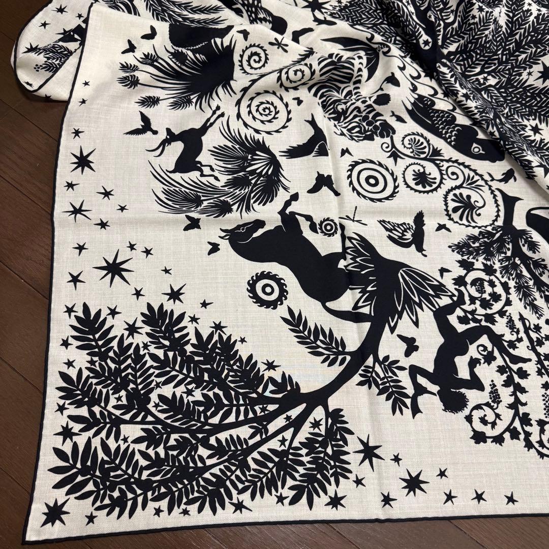 エルメス HERMES カシミヤ カシシル 140 カレジェアン