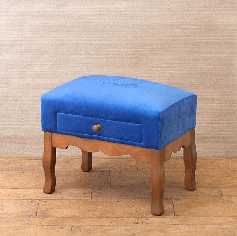 ★ドロワースツール マーヴェラス スツール イス ベルベット アルファベット