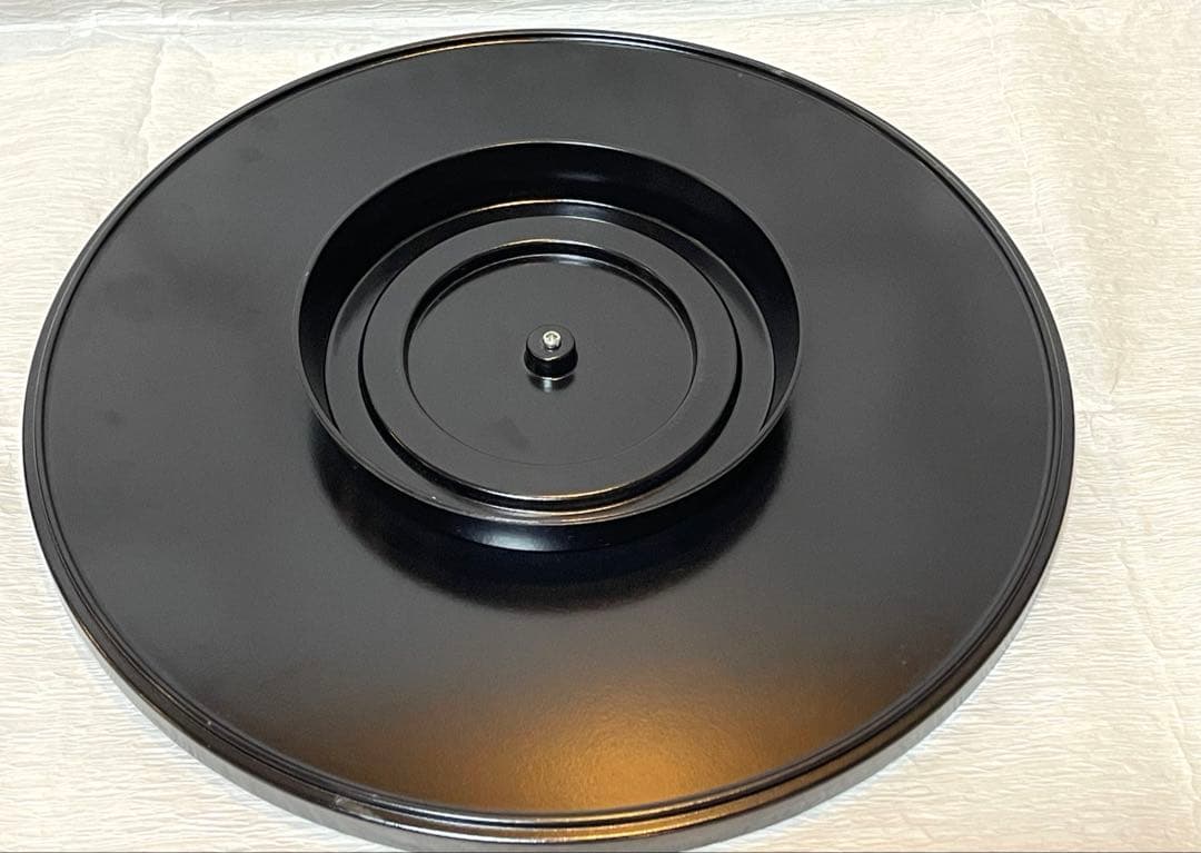 未使用品　古伊万里金彩　回転オードブル皿　花唐草176