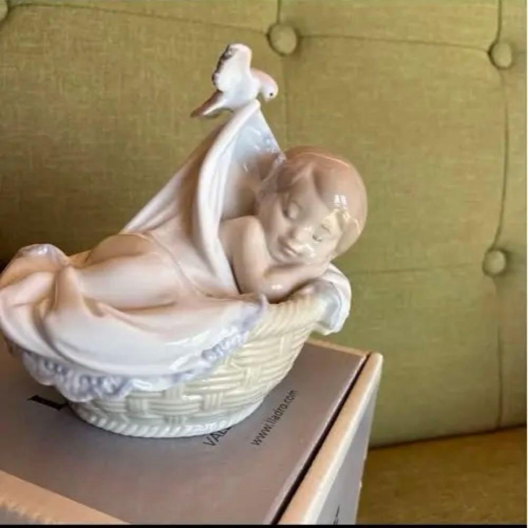 リヤドロ LLADRO 陶器人形 僕の夢 赤ちゃん baby boy 箱おまけ