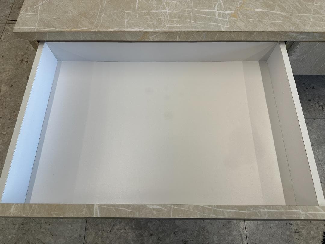 LOWYA　ローテーブル　ホワイト