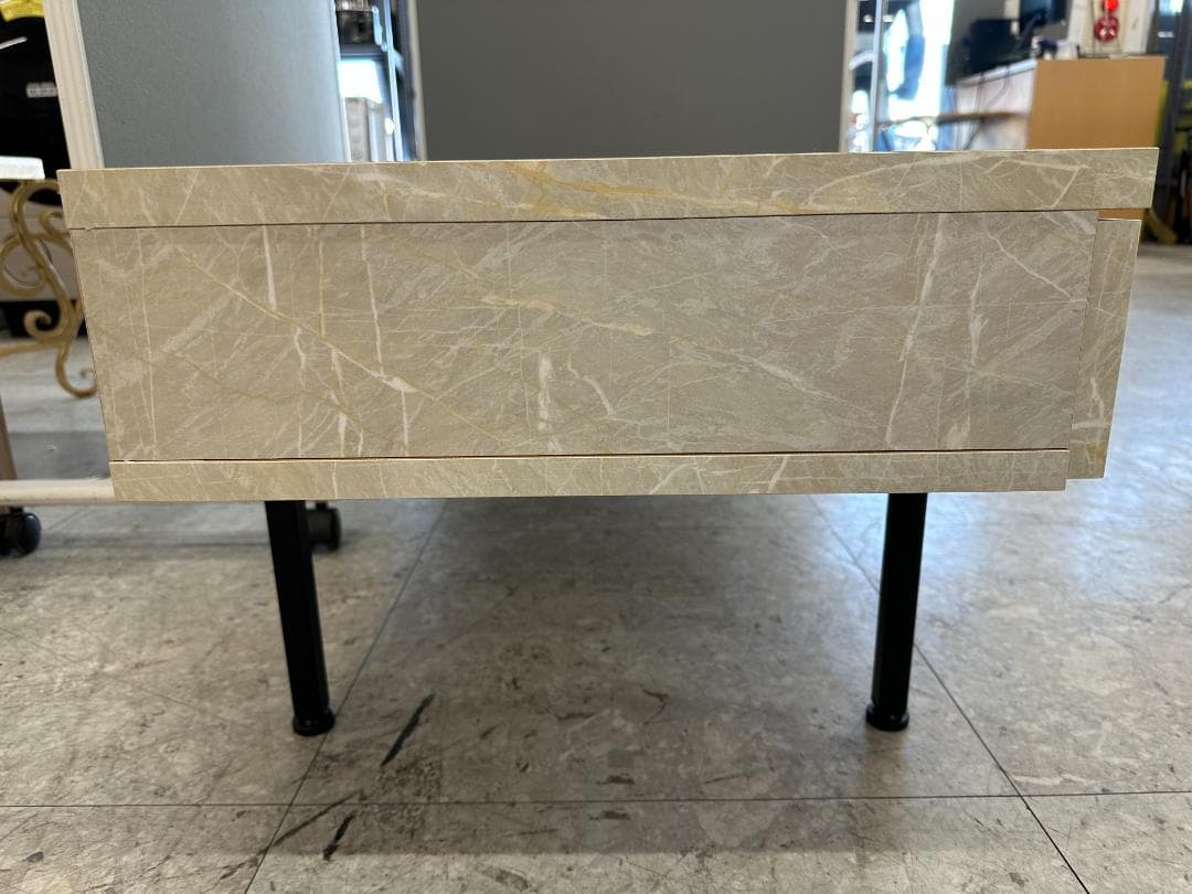 LOWYA　ローテーブル　ホワイト