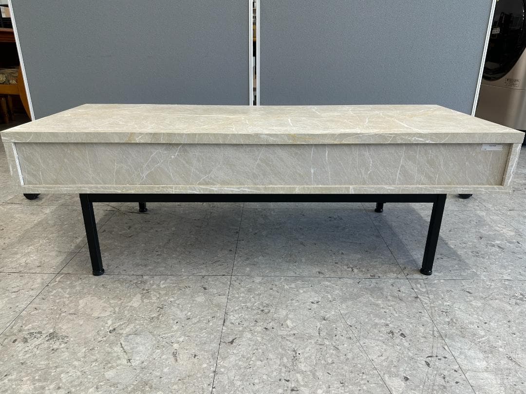 LOWYA　ローテーブル　ホワイト