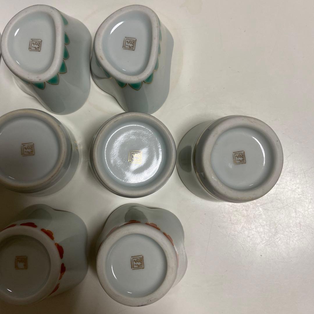 バラ売り可 有田焼 徳幸窯 小付 松3個 竹4個 梅3個 全10個セット