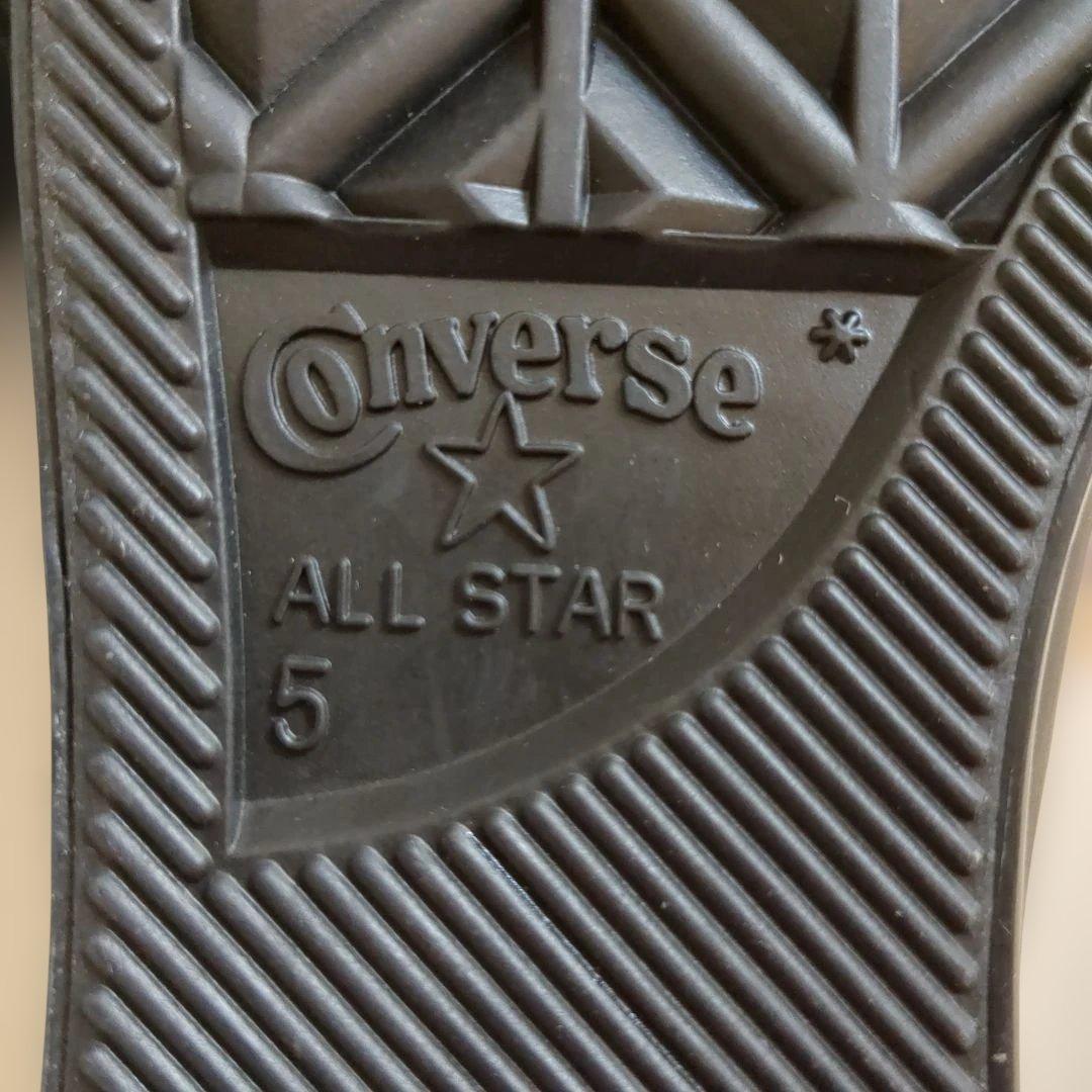 希少デザイン★極美品★コンバース スニーカー ハート スタッズ 宇宙柄 24cm