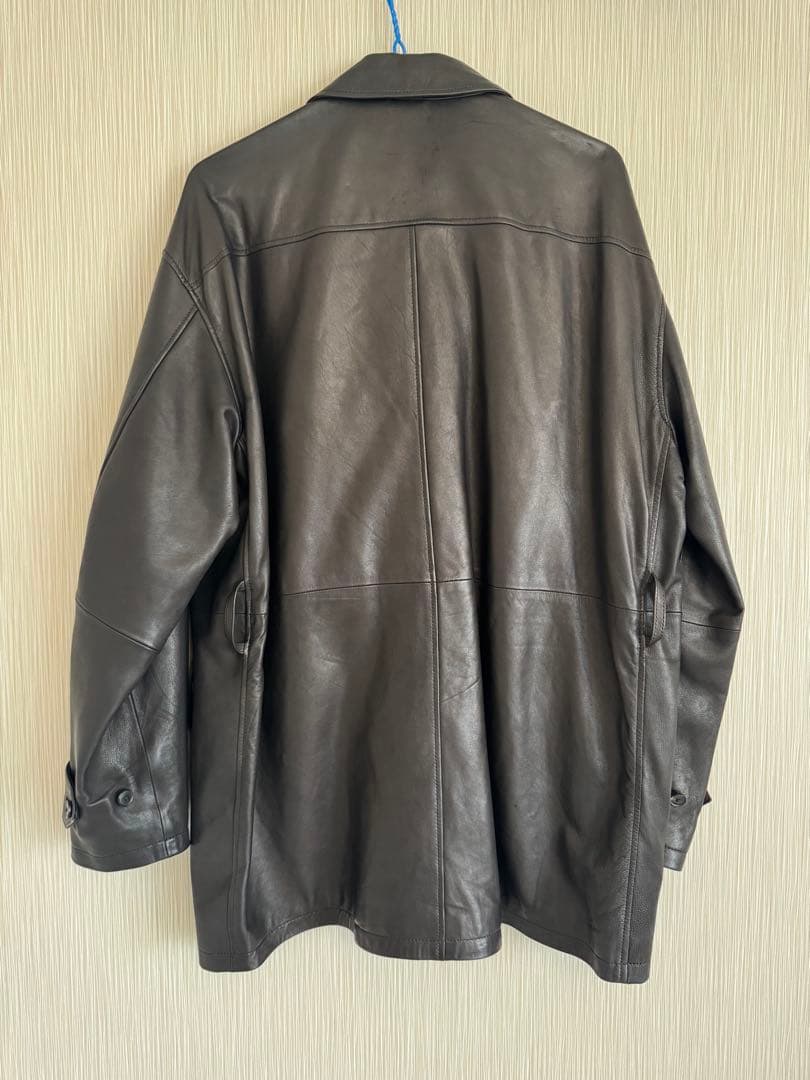 YLÈVE SHEEP LEATHER COVERALL JACKET