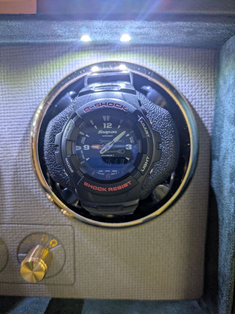 ひ*で様 G-SHOCK Snap-on ブラック 時計