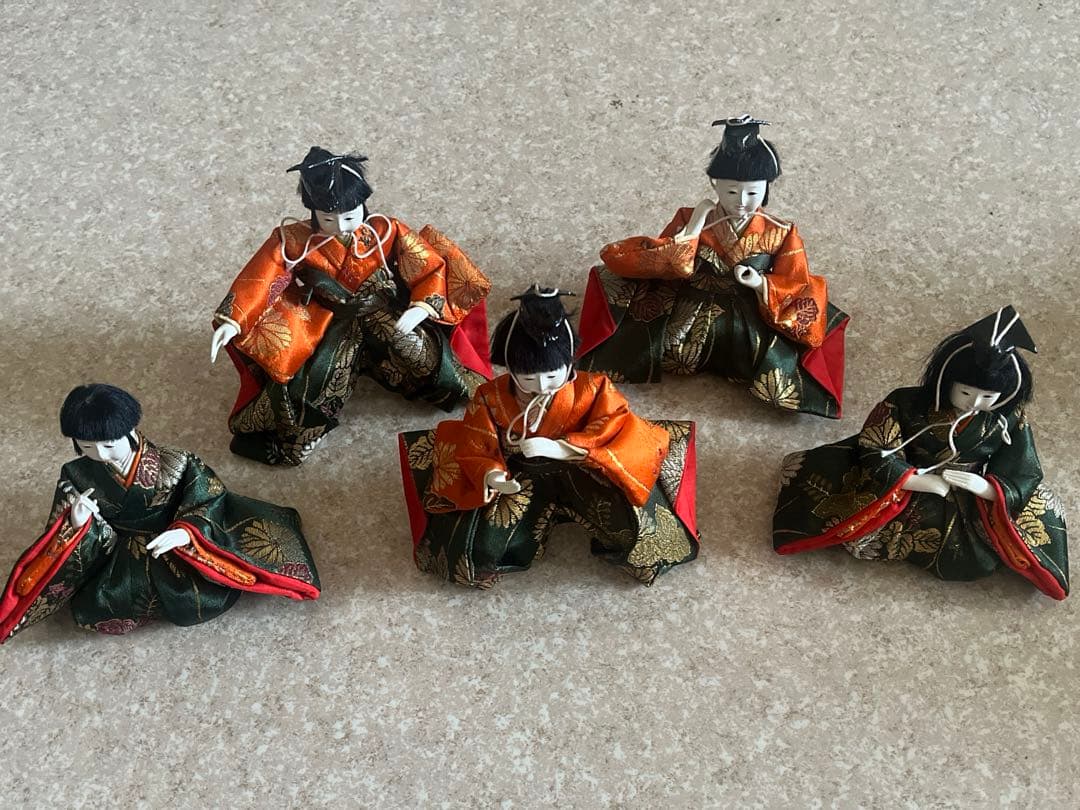 お雛様　5人囃子