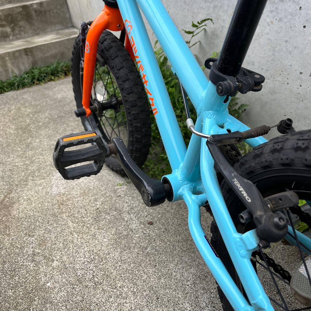 ヨツバサイクル　14インチ　ラムネブルー　東京多摩地区より