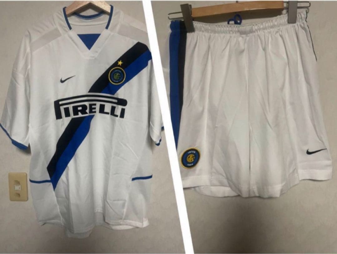 ナイキ NIKE インテル 02-03-04 ユニフォーム L 上下 セット