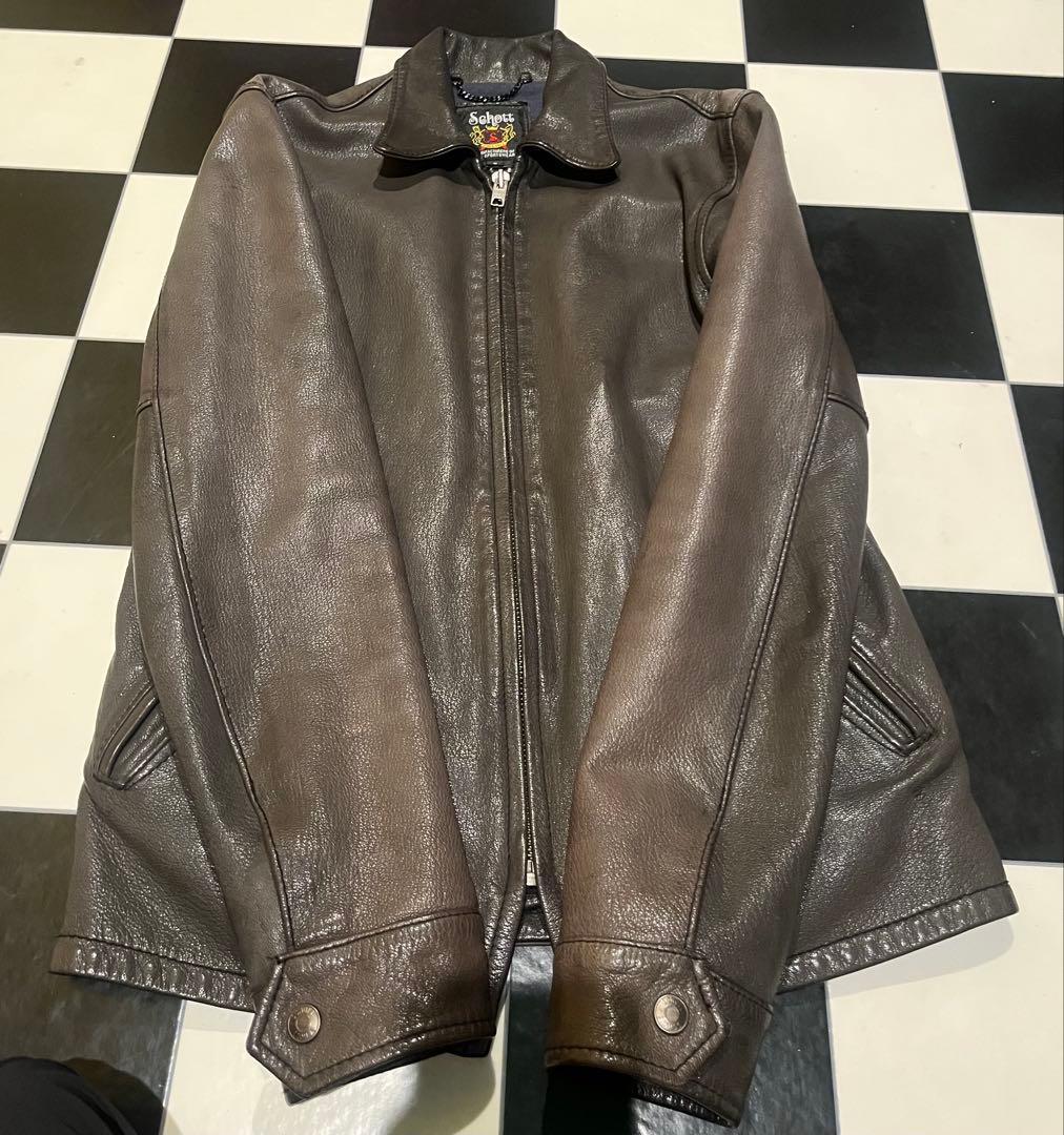 Schott レザージャケット　ヴィンテージ　Sサイズ