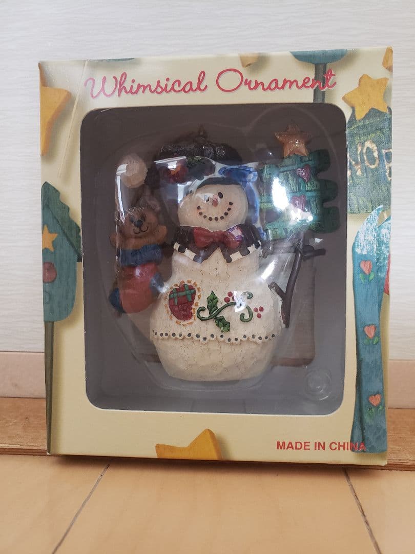 1990' ヴィンテージ クリスマス オーナメント ５コセット