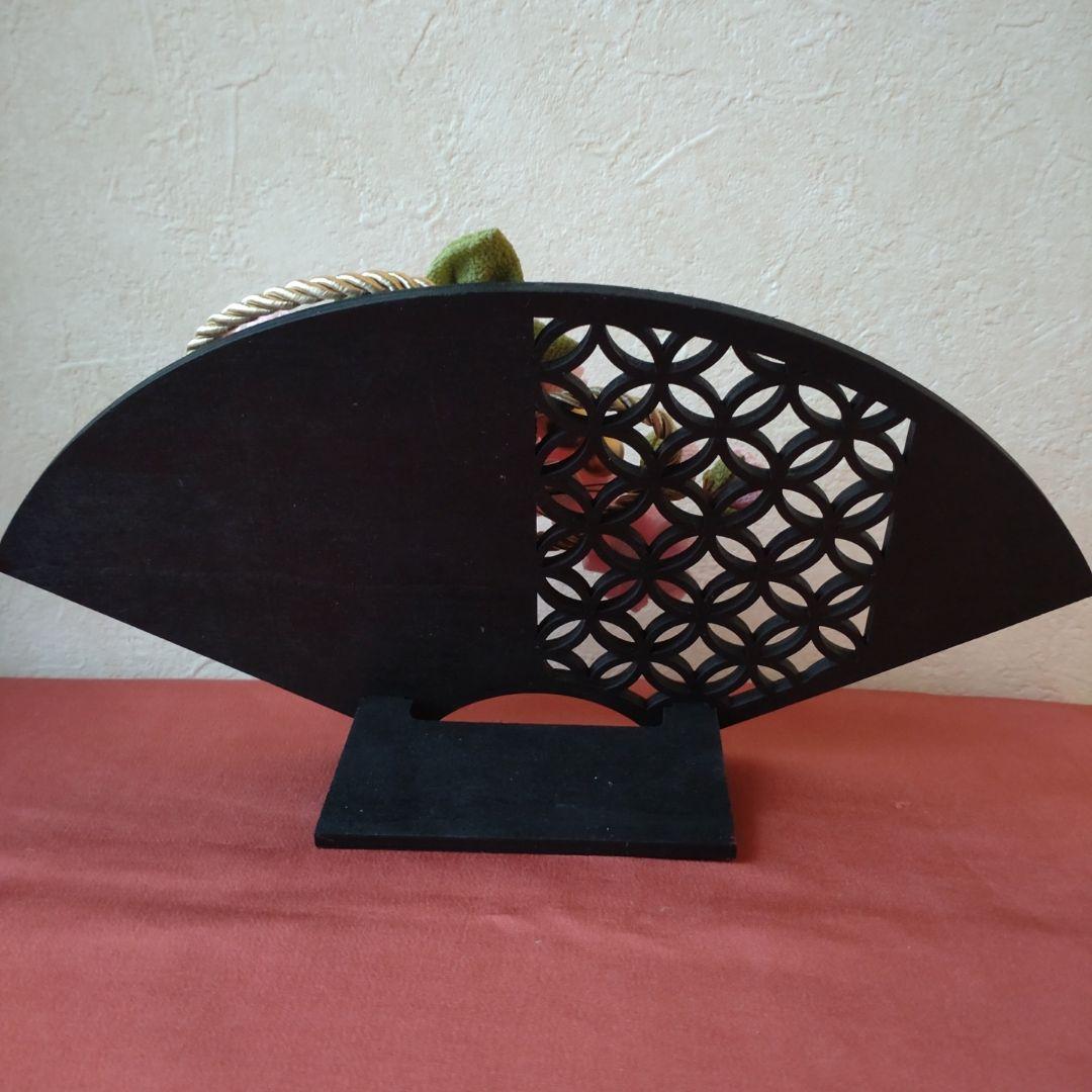 桜飾り　つまみ細工　お花見うさぎ2025　季節飾り　桜うさぎ置き物　春　桜